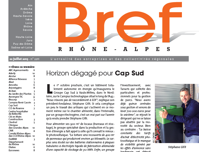 Parution-CapSud-Bref-Rhone-Alpes-Juillet2015